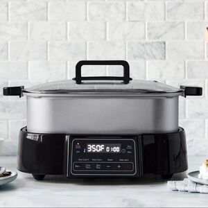 Greenpan pfas-free nonstick 8-in-1 slow cooker, skillet, grill & more